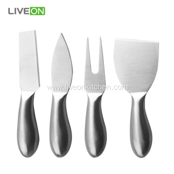 4pcs Cheese Knife With Block